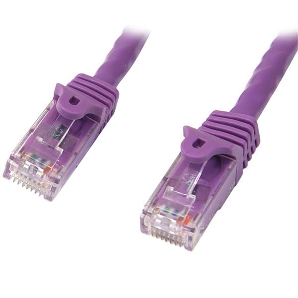 StarTech.com Cable Patch Cat5e UTP sin Enganches RJ-45 Macho - RJ-45 Macho, 7 Metros, Morado