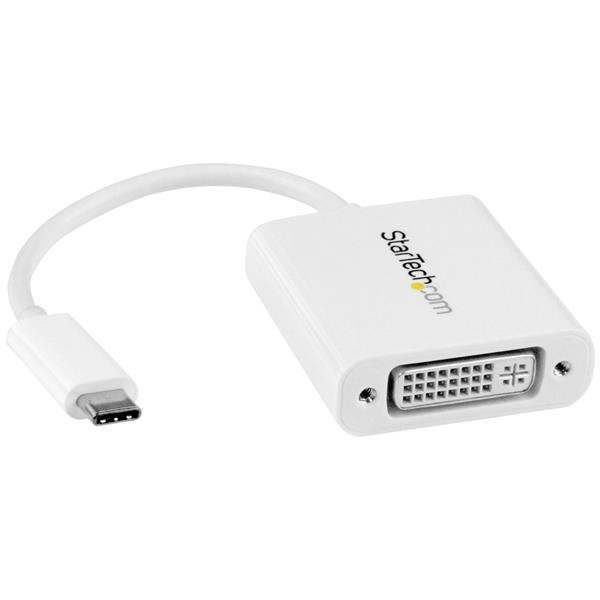 StarTech.com Adaptador USB-C Macho - DVI Hembra, Blanco