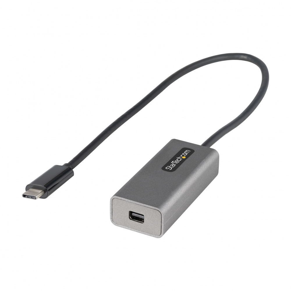 StarTech.com Adaptador USB C Macho - Mini DisplayPort Hembra, 30cm, Negro