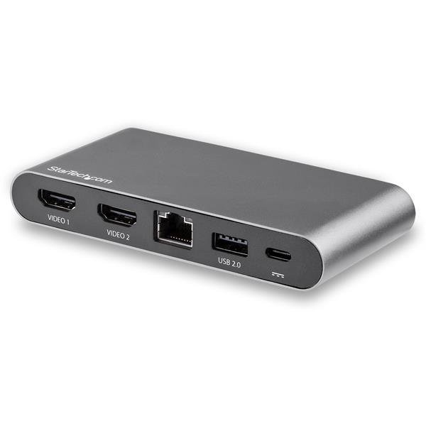 StarTech.com Docking Station DK30C2HAGPD USB, 3x USB 3.0, 1x USB 2.0, 2x HDMI, 1x RJ-45, Gris