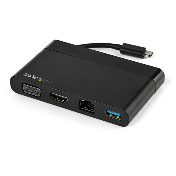 StarTech.com Docking Station DKT30CHVCM USB-C, 1x USB 3.0, 1x HDMI, 1x VGA, Negro