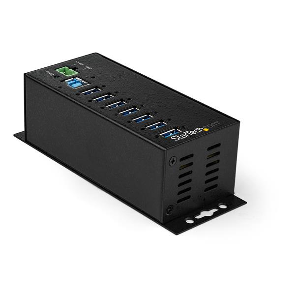 StarTech.com Hub USB-B 3.0 Hembra - 7 Puertos USB 3.2 Hembra, 5000Mbit/s, Negro