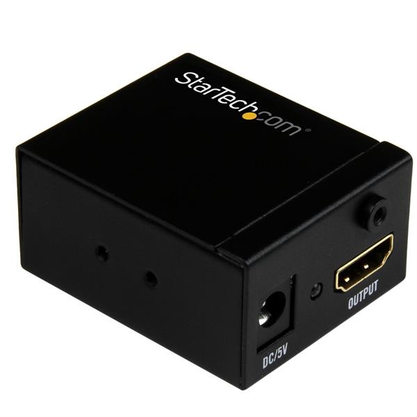 StarTech.com Amplificador de Señal HDMI, 1920 x 1080 Pixeles, hasta 35 Metros