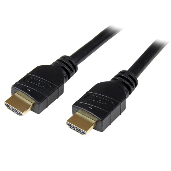 StarTech.com Cable HDMI de Alta Velocidad, HDMI Macho - HDMI Macho, 4K, 10 Metros, Negro - Activo con Amplificador