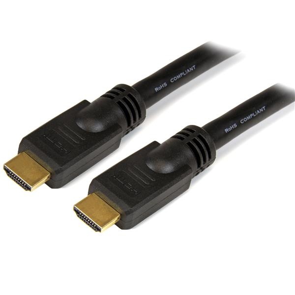 StarTech.com Cable HDMI de Alta Velocidad, HDMI Macho - HDMI Macho, 4K, 30Hz, 7.6 Metros, Negro