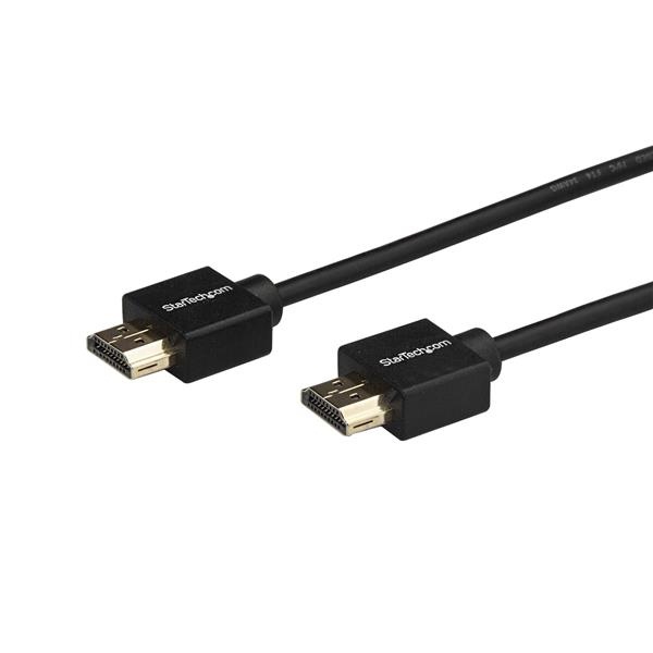 StarTech.com Cable Certificado Premium HDMI 2.0 Macho - HDMI 2.0 Macho, 4K, 60Hz, 2 Metros, Negro