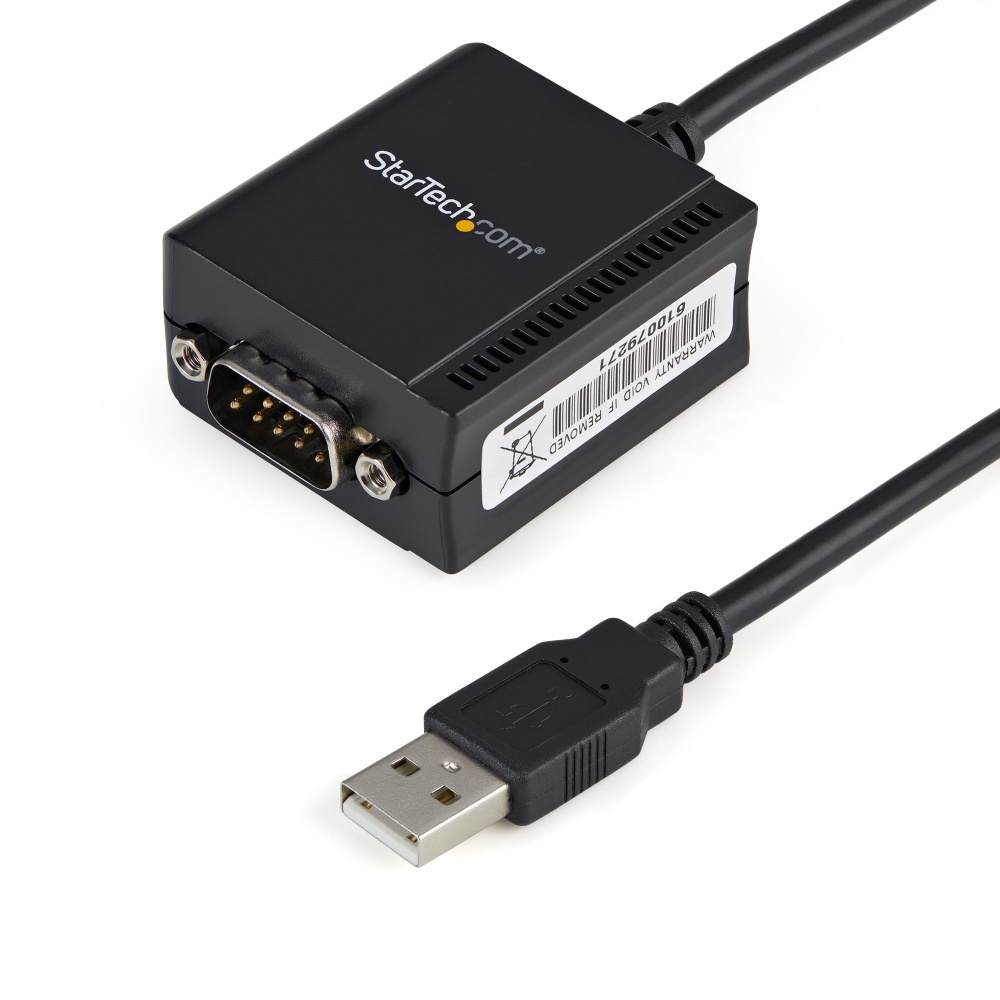 StarTech.com Cable USB 2.0 A Macho - DB-9 Macho, 1.8 Metros