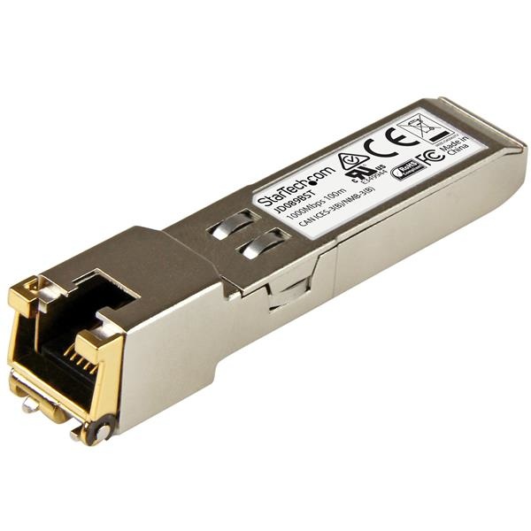 StarTech.com Módulo Transceptor SFP Gigabit RJ45 1000Base-T,  Mini GBIC, 100m, para HP JD089B