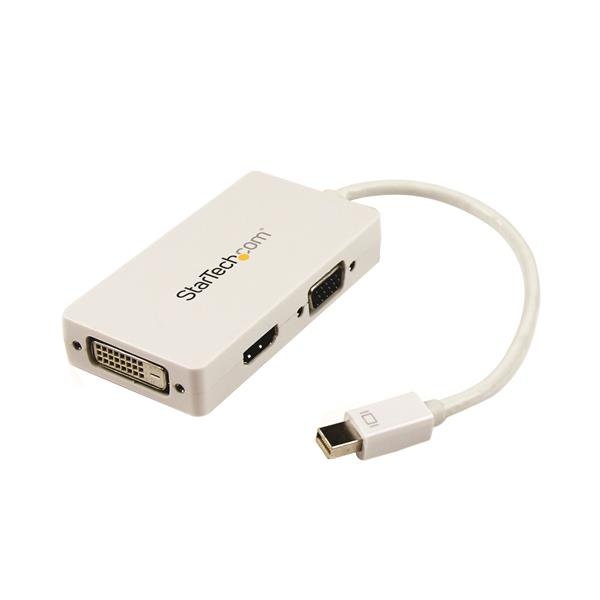 StarTech.com Adaptador Mini DisplayPort Macho - DVI-D/VGA/HDMI Hembra, 15cm 