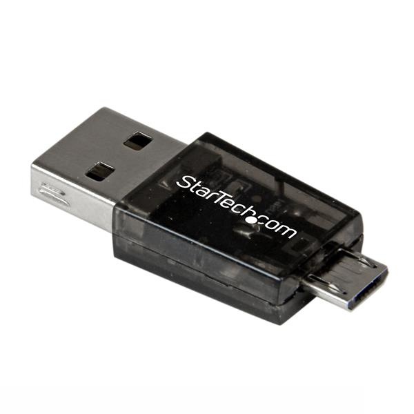 Startech.com Lector de Tarjetas Adaptador Micro SD - Micro USB OTG para Dispositivos Android