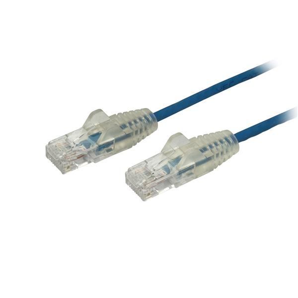 StarTech.com Cable Patch Cat6 UTP sin Enganches RJ-45 Macho - RJ-45 Macho, 3 Metros, Azul