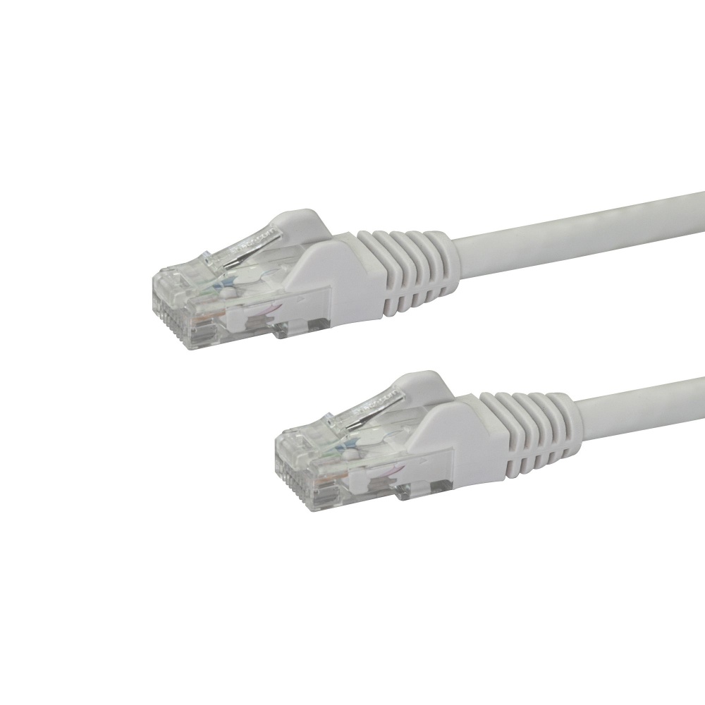 StarTech.com Cable Patch Cat6 UTP sin Enganches RJ-45 Macho - RJ-45 Macho, 30cm, Blanco