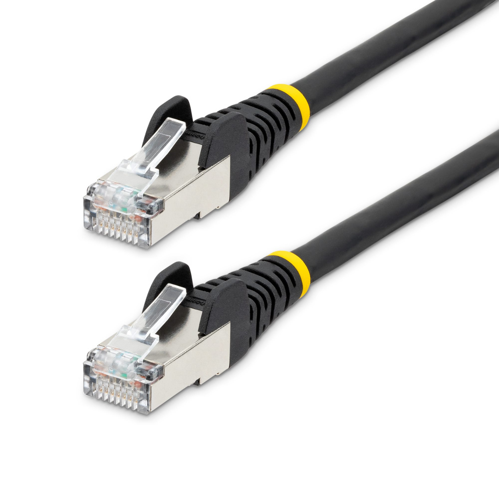 StarTech.com Cable Patch Cat6a S/FTP Blindado sin Enganches RJ-45 Macho - RJ-45 Macho, 1.8 Metros, Negro