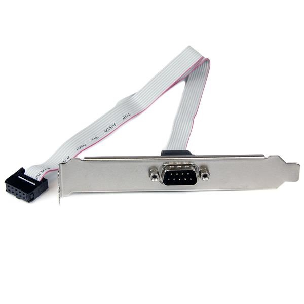 StarTech.com Adaptador de Header Bracket Serial para Tarjeta Madre, DB9 RS232 - IDC 10-pin, 40cm