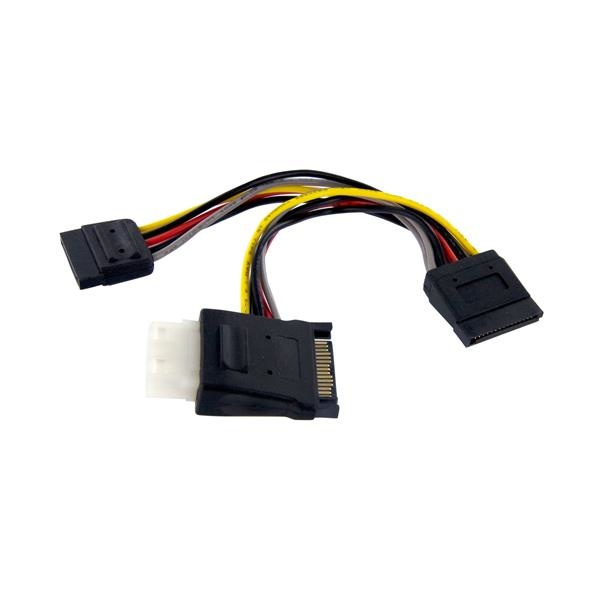 StarTech.com Adaptador SATA Macho - SATA/LP4 Hembra