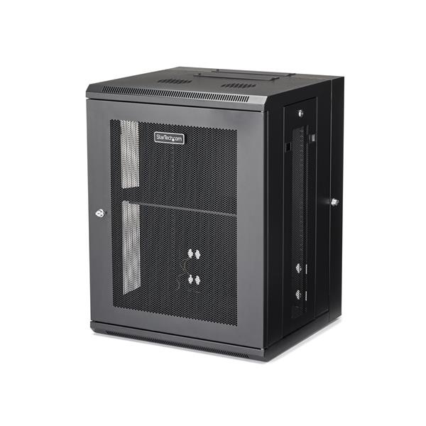 StarTech.com Gabinete Abisagrado de Pared 15U hasta 90kg RK1520WALHM