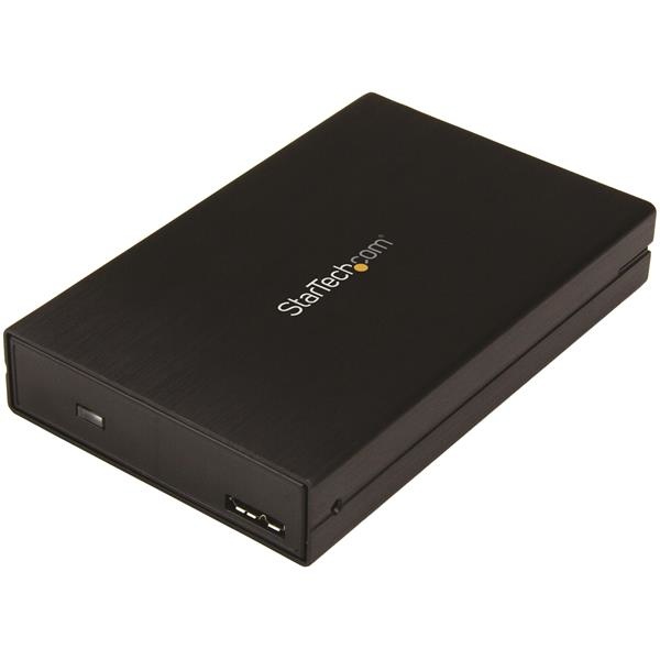 StarTech.com Gabinete para Disco Duro, 2.5",  SATA III, USB 3.1, Negro