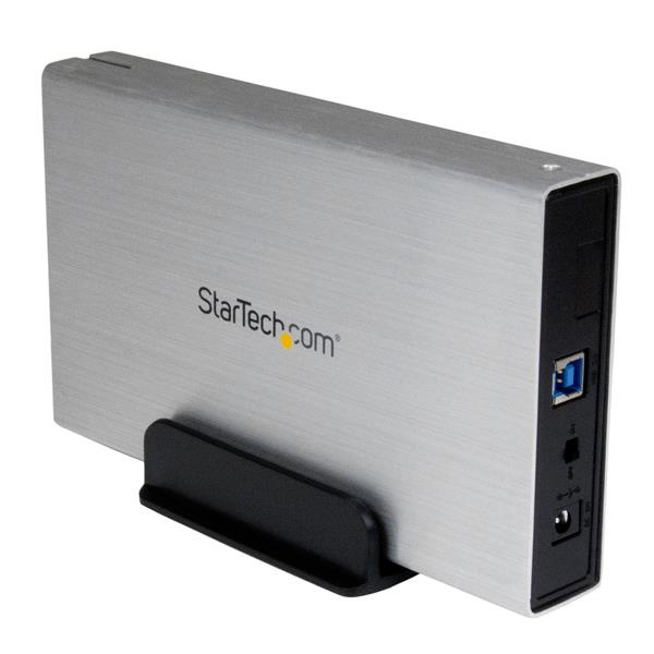 Startech.com Caja Carcasa de Disco Duro 3.5", SATA III, USB 3.0, Plata
