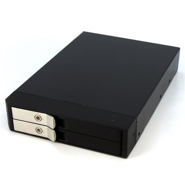 StarTech.com Caja Extraíble para Disco Duro de 2.5", SATA, Negro