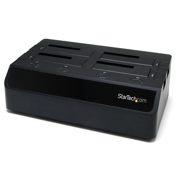StarTech.com Docking Station de 4 Bahías para Disco Duro, 2.5/3.5'', eSATA, USB 3.0