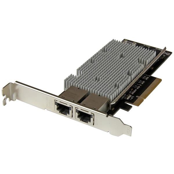 StarTech.com Tarjeta PCI Express Ethernet 10GBase-T con 2 Puertos RJ45, Intel x540, Alámbrico, 20000 Mbit/s