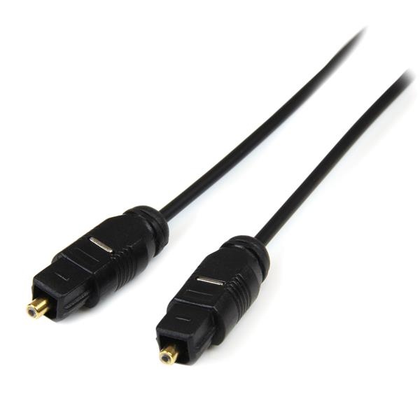 StarTech.com Cable Toslink Macho - Macho, 4.6 Metros, Negro