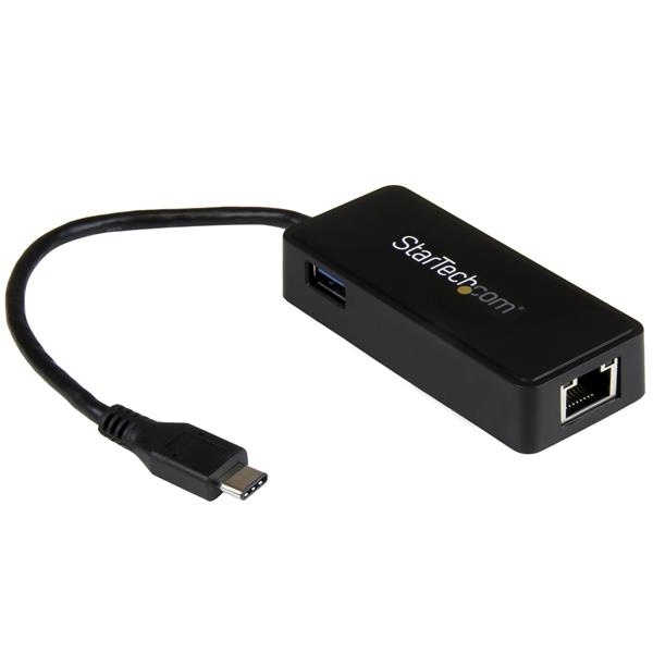 StarTech.com Adaptador de Red Gigabit USB-C con Puerto USB Extra