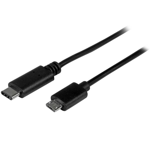 StarTech.com Cable USB-C Macho - Micro-USB B Macho, 2 Metros