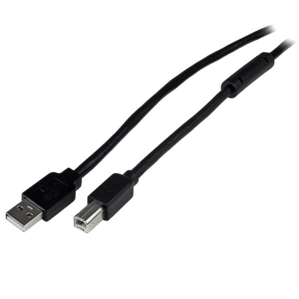 StarTech.com Cable USB A Macho - mini USB B Macho, 20 Metros, Negro