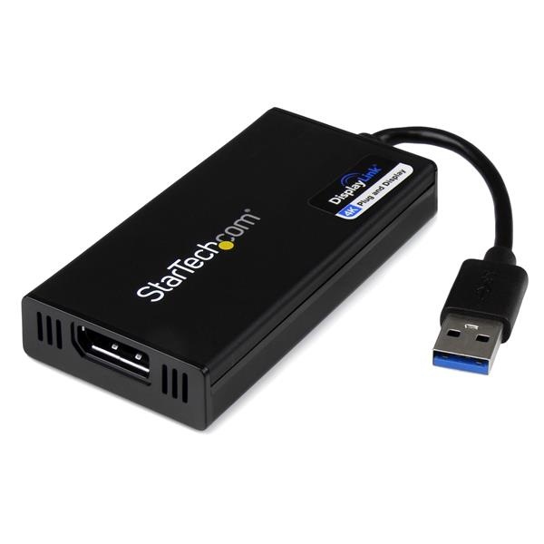 StarTech.com Adaptador de Video Externo Multimonitor USB 3.0 - DisplayPort Ultra HD 4K Certificado DisplayLink