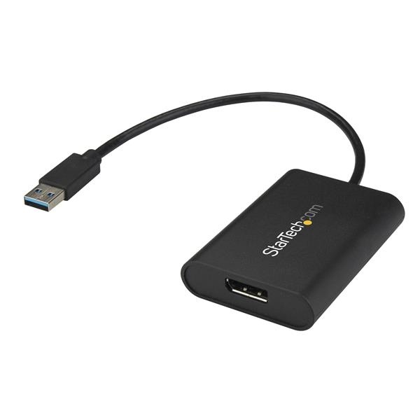 StarTech.com Adaptador de Video USB 3.0 Macho - DisplayPort Hembra, Negro