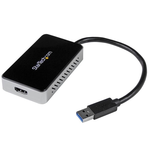StarTech.com Adaptador USB 3.0 - HDMI, Alámbrico, 5 Gbit/s, Negro