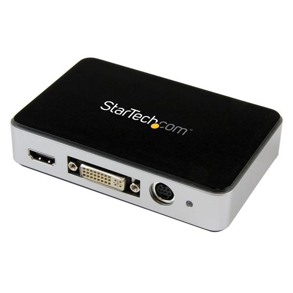 StarTech.com Capturadora de Video USB 3.0 - HDMI, DVI, VGA y Video por Componentes