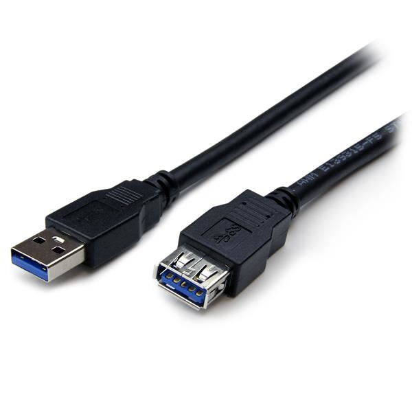 StarTech.com Cable USB-A Macho - USB-A Hembra, 2 Metros 