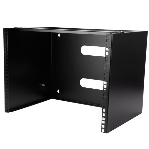 StarTech.com Bracket de Pared para Rack 8U, hasta 20Kg, Negro