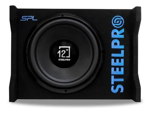 Steel Pro Subwoofer SPL1200XB, 600W RMS, 30 - 300Hz, Negro