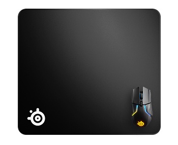 Mousepad Gamer SteelSeries QcK Edge Large, 45x 40cm, Grosor 2mm, Negro