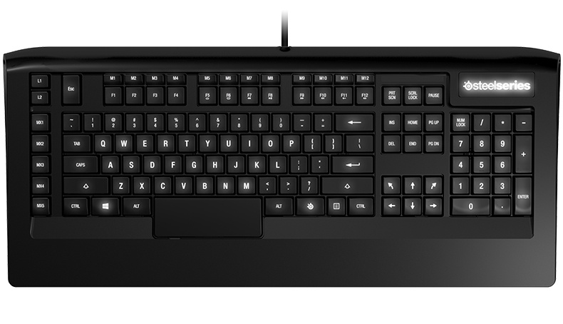 Teclado Gamer SteelSeries Apex [RAW], USB, Negro (Inglés)