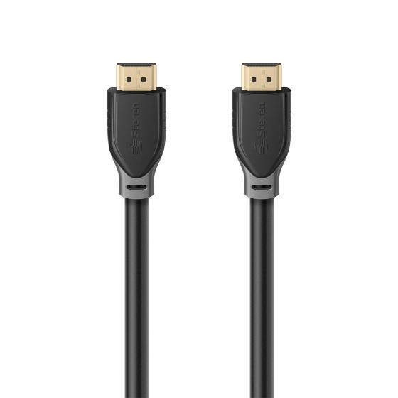 Steren Cable HDMI de Alta Velocidad HDMI 2.0 Macho - HDMI 2.0 Macho, 4K, 60Hz, 1 Metro, Negro