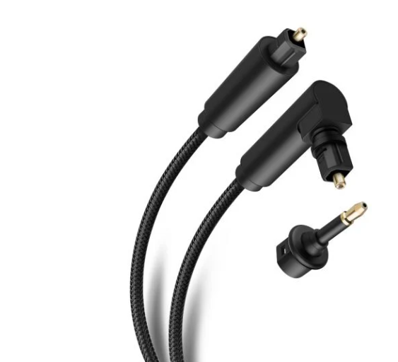 Steren Cable Toslink Macho - Macho, 2 Metros, Negro
