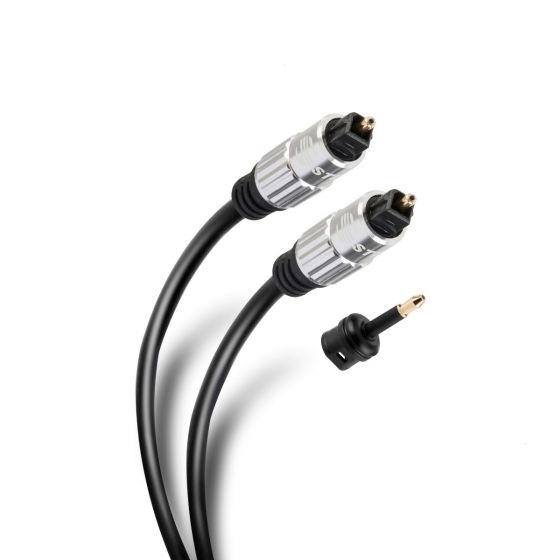 Steren Cable Toslink Macho - Macho, 3 Metros, Negro