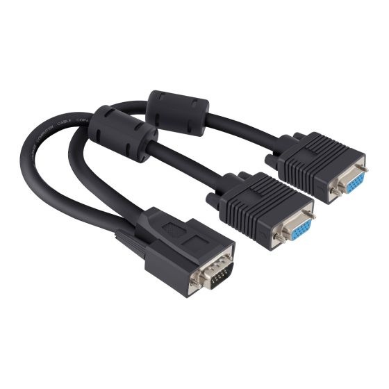 Compra Steren Adaptador VGA Macho 2x VGA Hembra, Negro, 506072