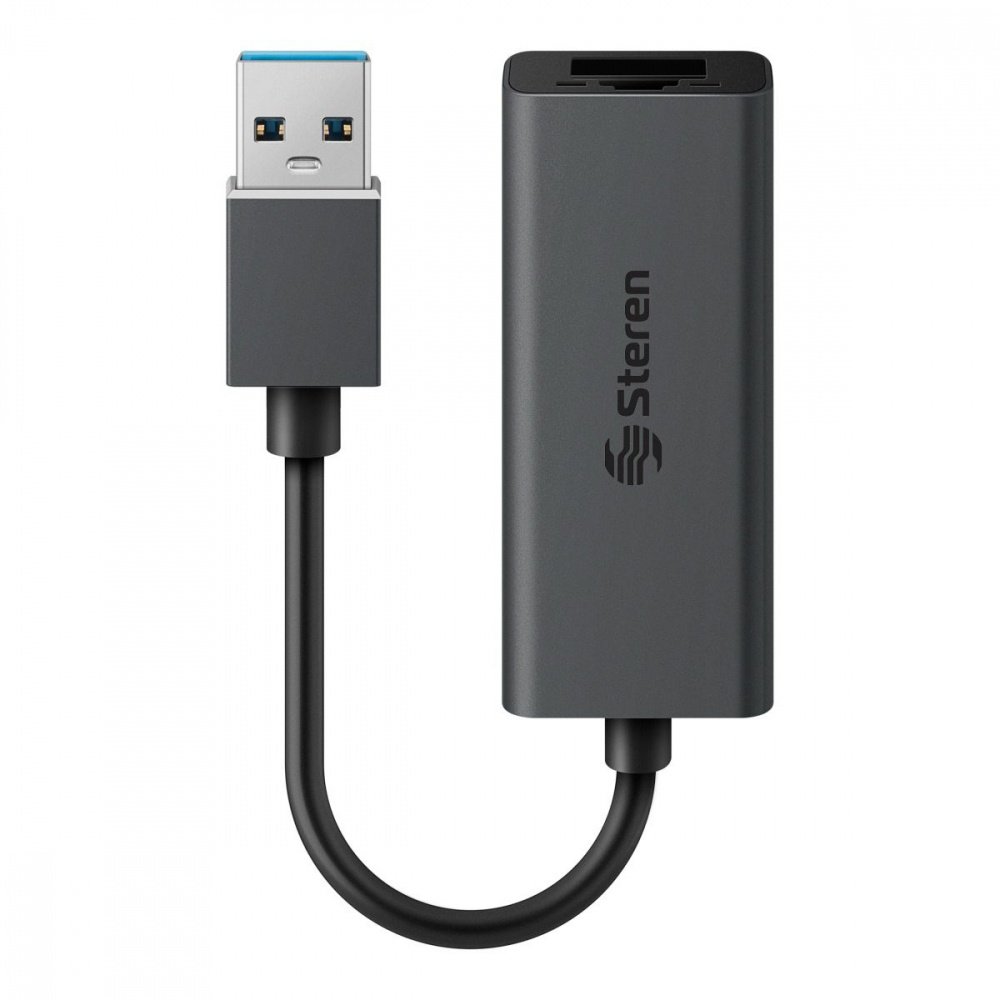Steren Adaptador de Red USB-A 506-434, Alámbrico, 1000 Mbit/s