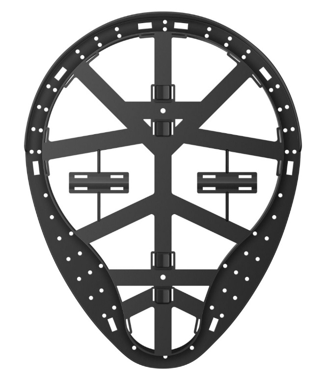 Steren Par de Raquetas para Cable de Fibra Óptica 71244K, 8", Negro