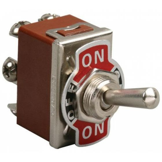 Steren Switch de Palanca 82608, 2 Polos, 2 Tiros, 3 Posiciones, 15A