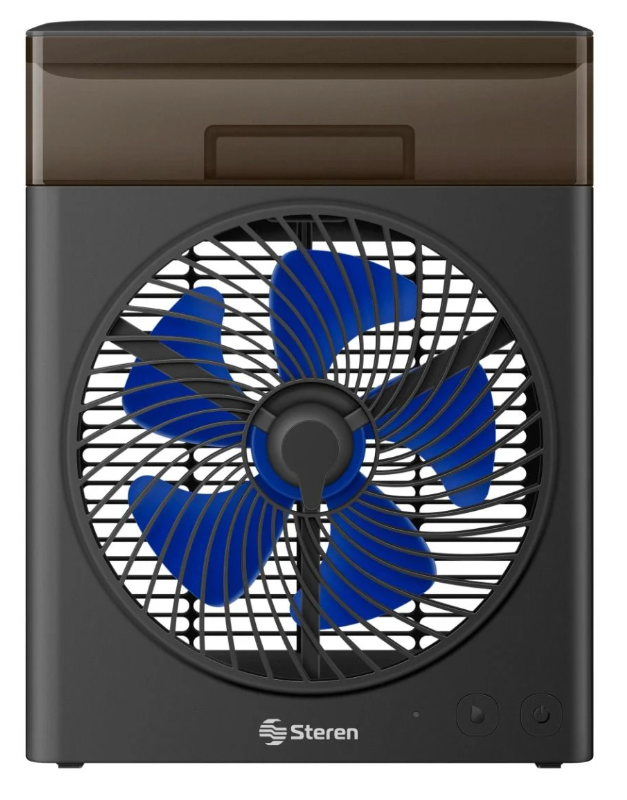 Steren Ventilador AIR-750, 3 Velocidades, Negro