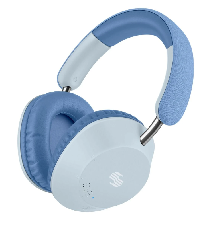 Steren Audífonos con Micrófono AUD-7625, Bluetooth, Inalámbrico, USB-C, Azul