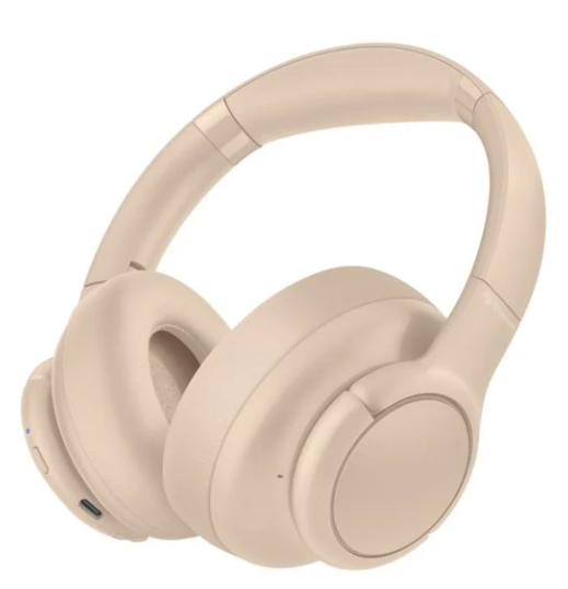 Steren Audífonos Intrauriculares con Micrófono AUD-7690BG, Inalámbrico, Bluetooth, Beige