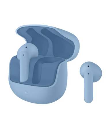 Steren Audífonos Intrauriculares con Micrófono AUD-7840, Inalámbrico, Bluetooth, Cancelación de Ruido, Azul