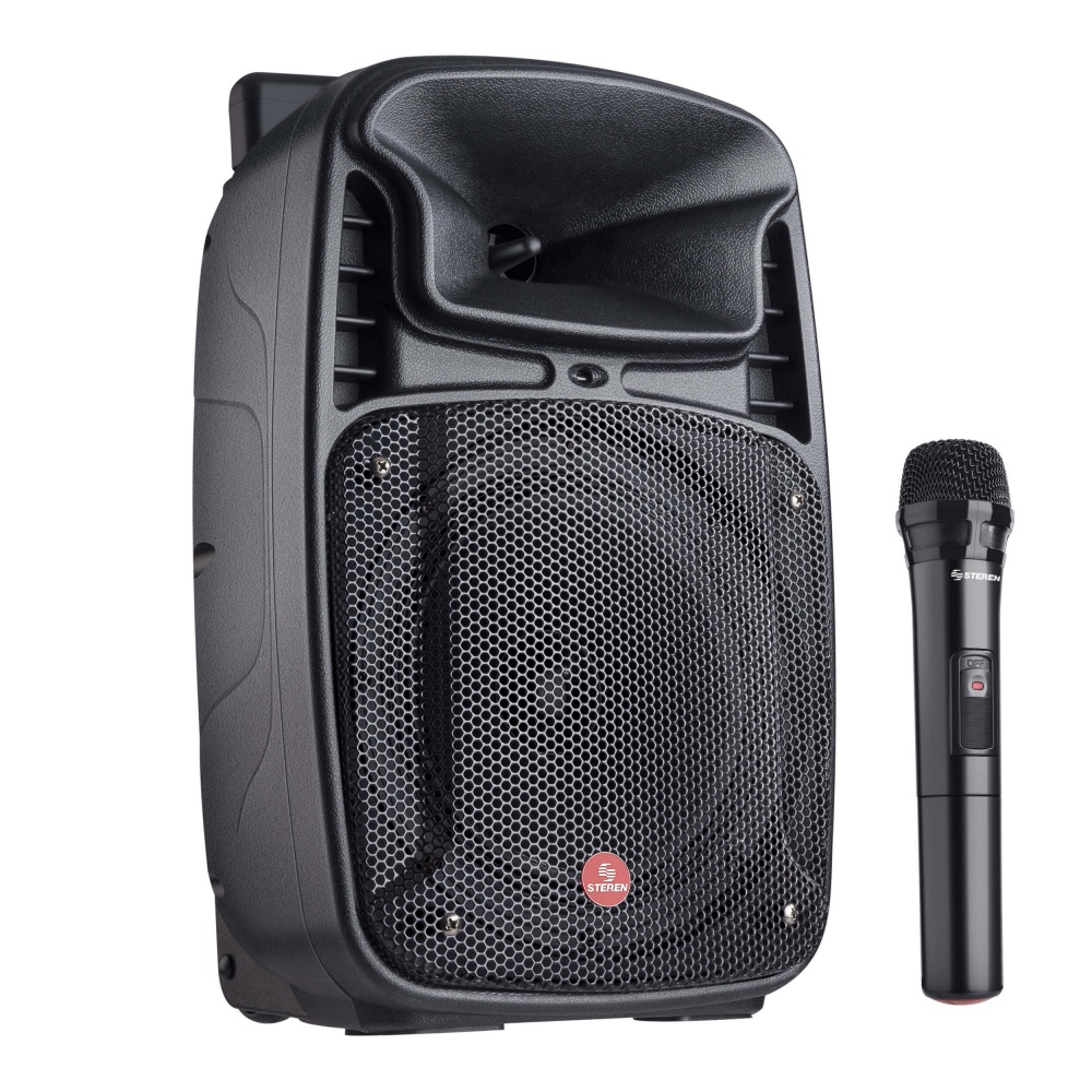 Steren Bocina BAF-0820BT, Bluetooth, 90W RMS, USB, Negro